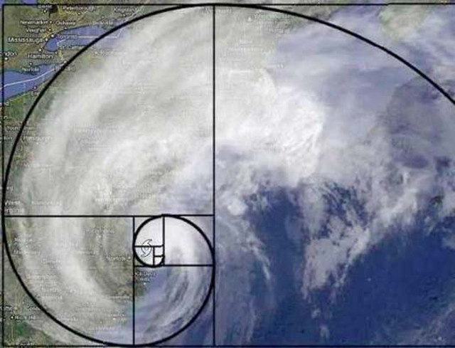 Golden Ratio storm clouds