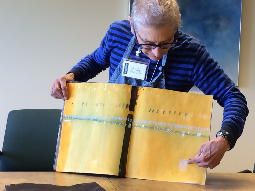 Anita Bigelow discusses her artist book