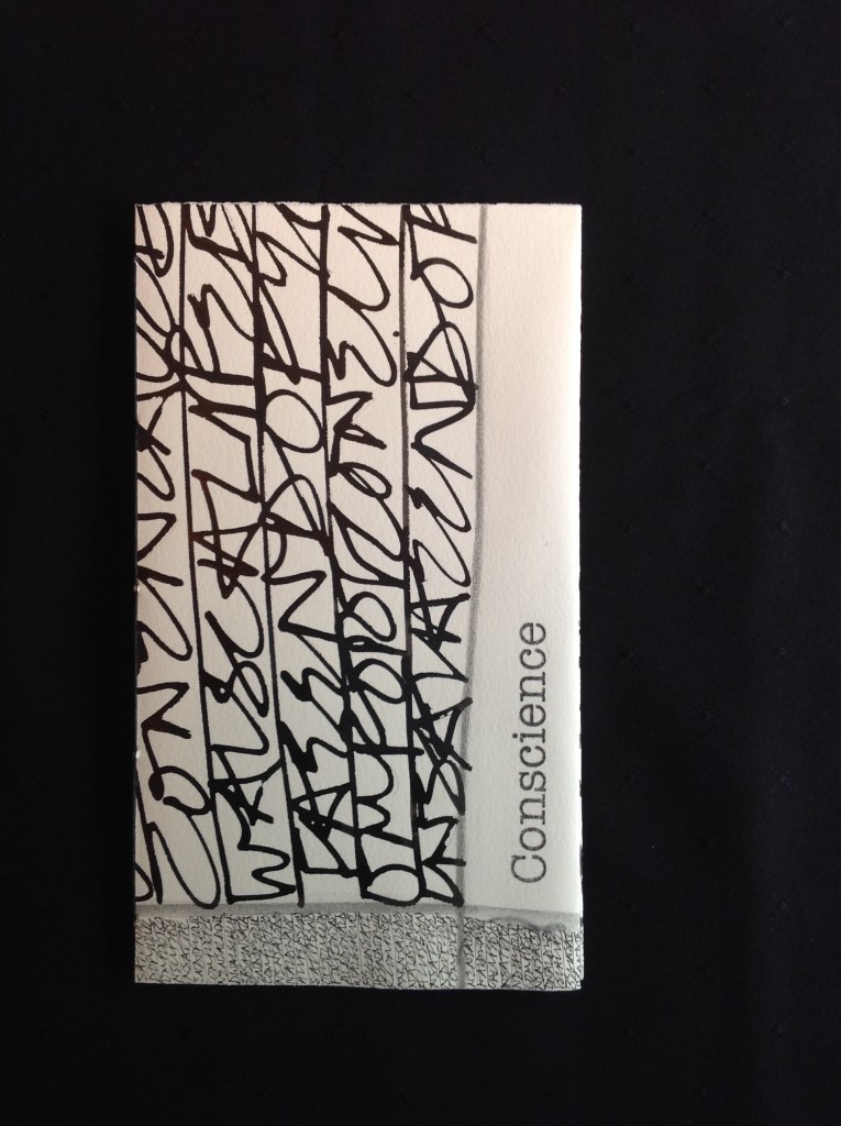 Conscience. Front cover.