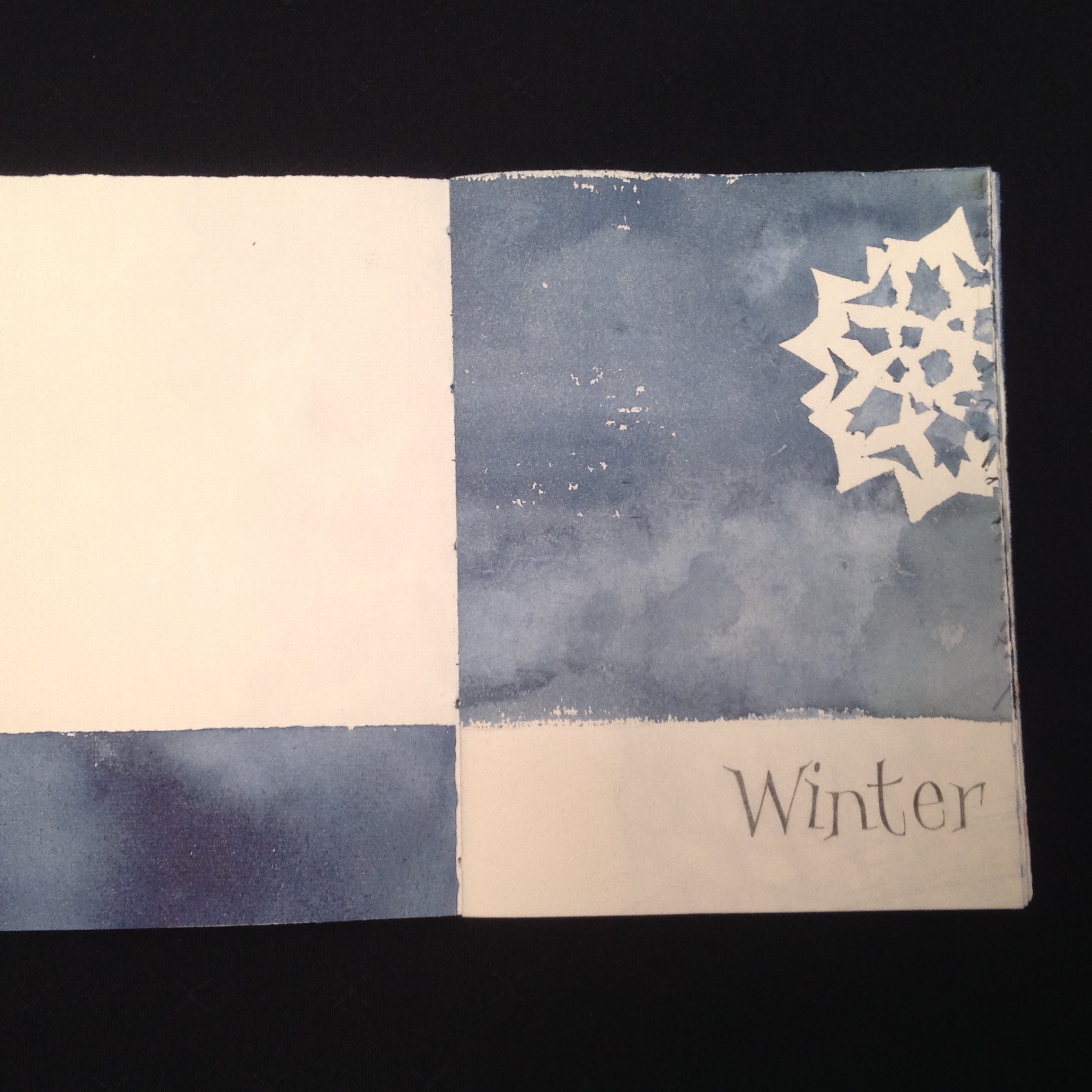 Winter section heading