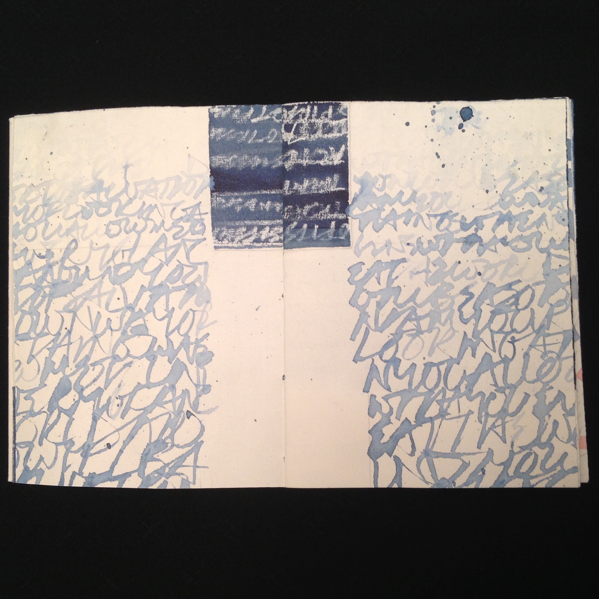 Mussel shell and China marker.