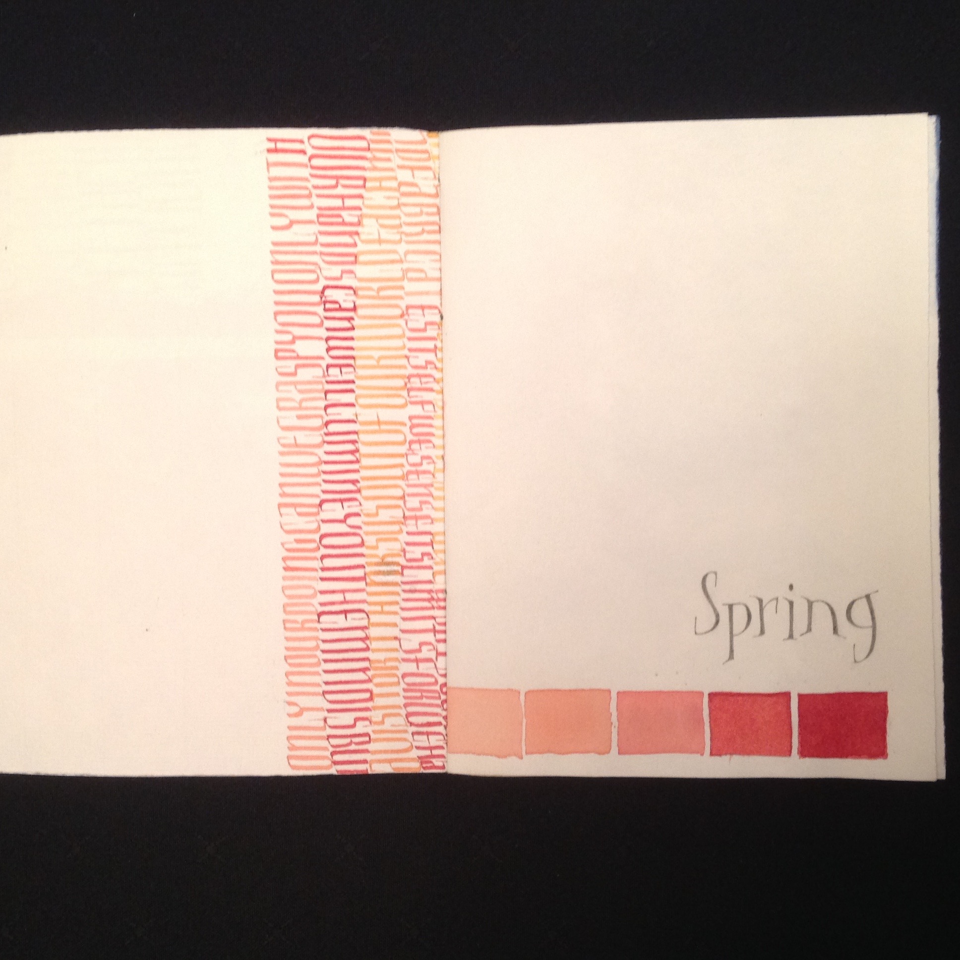 Spring section heading.