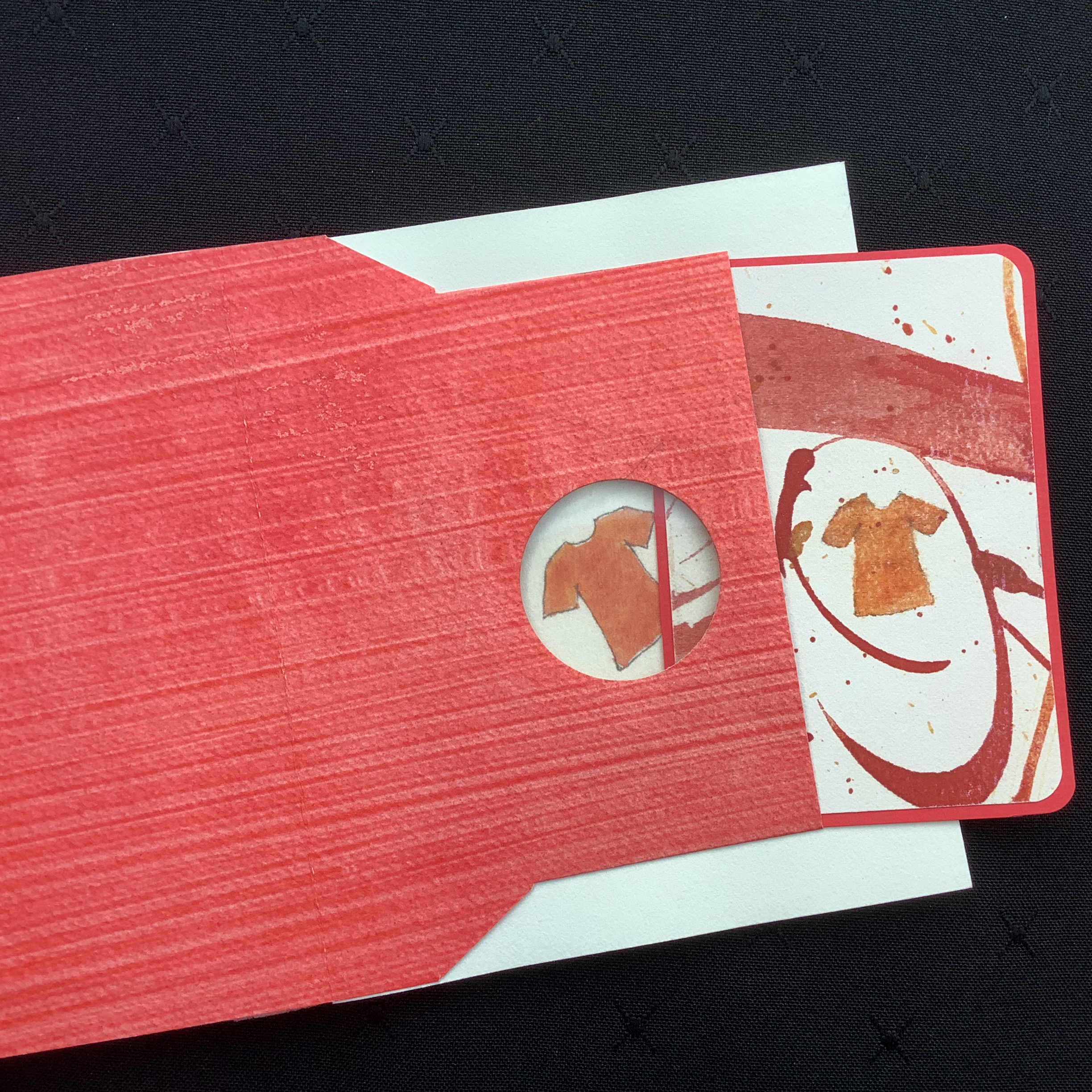 Orange Shirt. Even when the insert is removed, an orange shirt remains—in honour of Phyllis Webstad.