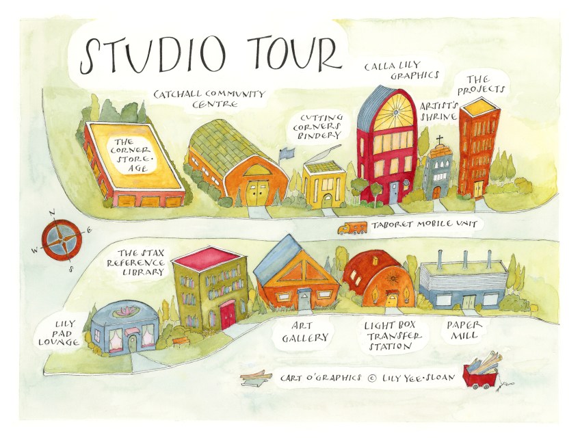 Studio Tour Print