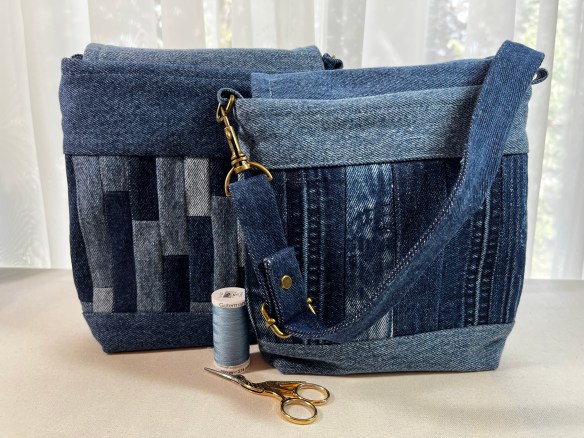 Vertical Patchwork Crossbody w flap & magnetic closure Prem S (sold out)