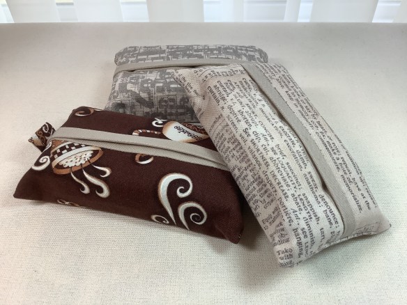 Tissue Holders—Espresso, Letters, Dictionary